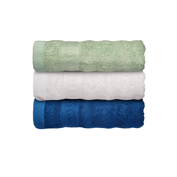 Caimla 100% Bamboo Face Towel  (Pack of 3)